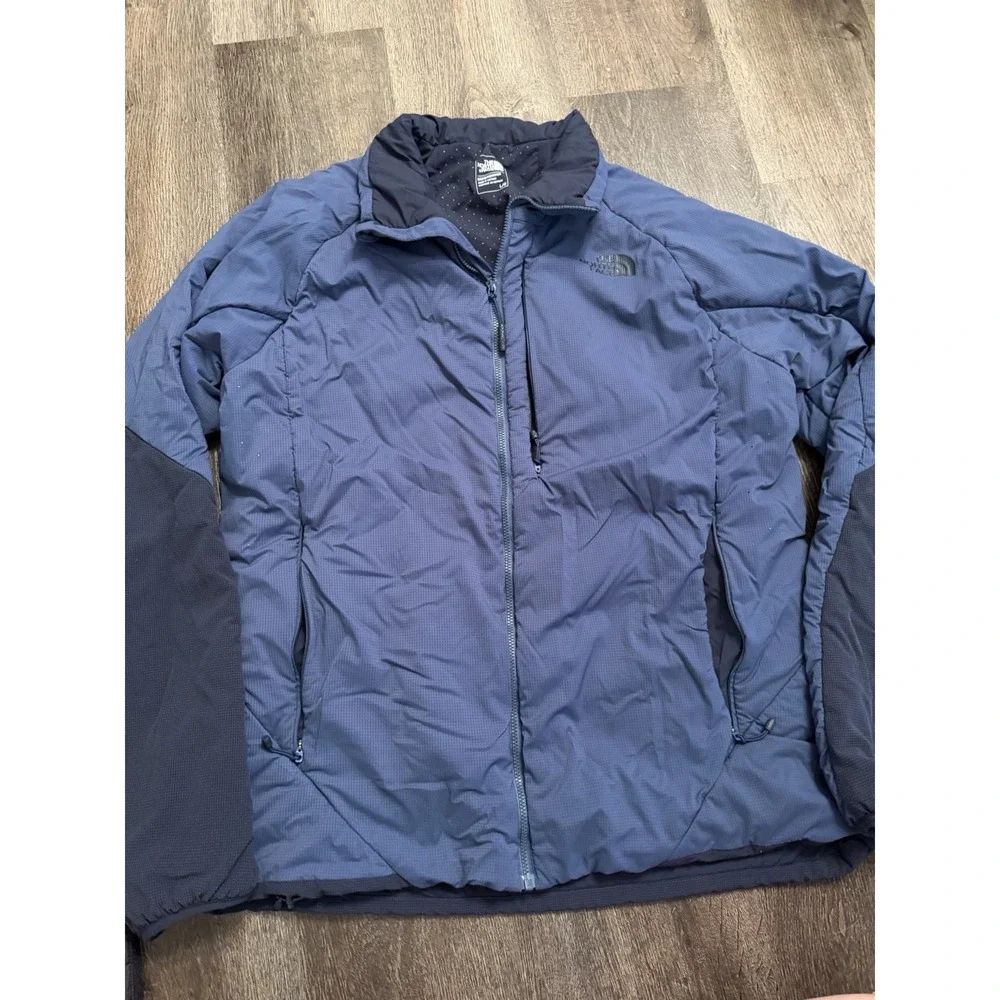 The North Face Ventrix Full Zip Jacket Size L, Blue, Insulated, Lightweight